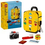 LEGO ®   Valise de voyage jaune (40817) Kit de construction de modèles de bagages pour enfants âgés de 7 ans et plus 184 pièces