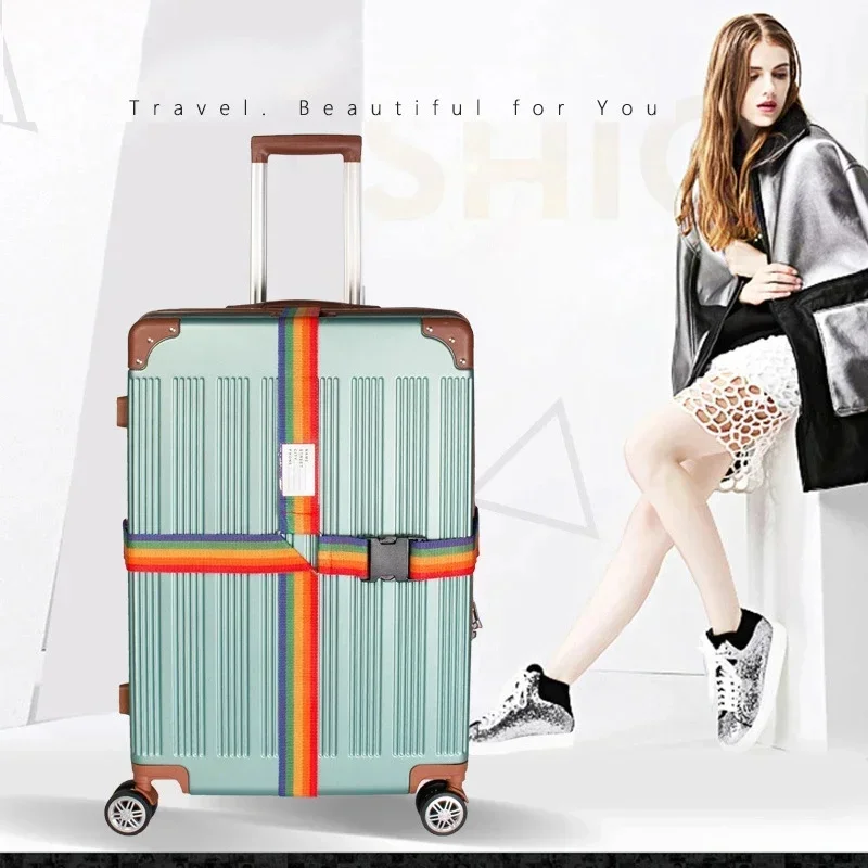Sangles de bagages réglables pratiques, élastiques portables, facile à voyager, ceinture réutilisable nécessaire, protège les articles d’accessoires de valise Sangles de bagages réglables pratiques, élastiques portables, facile à voyager, ceinture réutilisable nécessaire, protège les articles d’accessoires de valise