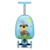 nouveau mignon skateboard valise scooter enfants chariot boîte à bagages 16 "garçons et filles joli sac à main étudiant étui de voyage