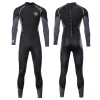 Combinaison de plongée longue pour hommes, 1.5mm, matériau en néoprène SBR, doublure polaire chaude, natation en plein air, kayak, surf, dérive, M-4XL