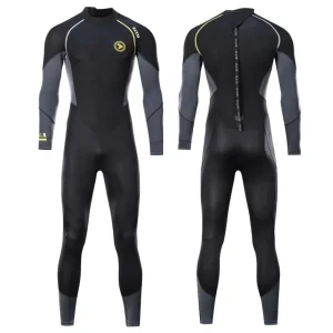 Combinaison de plongée longue pour hommes, 1.5mm, matériau en néoprène SBR, doublure polaire chaude, natation en plein air, kayak, surf, dérive, M-4XL