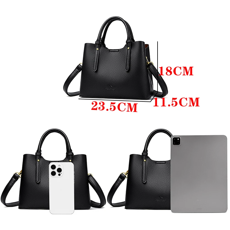 sac à main en cuir classique pour femme, grand fourre tout pour femme, sac à bandoulière pour femme, sac à main de luxe initié, designer, mode, 2024