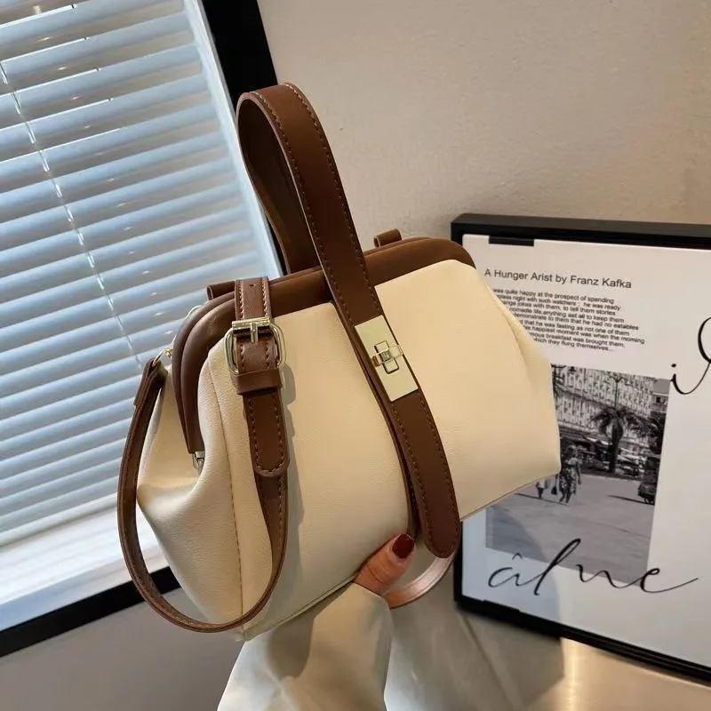 sacs à main de luxe de styliste pour femmes, portefeuille élégant, sac à bandoulière polyvalent, haute qualité, tendance, niche, cuir pu souple, nouveau