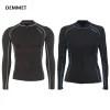 combinaison de plongée deux pièces fendue à manches longues, 1.5mm 3mm, veste de combinaison chaude, pantalon unisexe, combinaison de plongée et de plongée en apnée