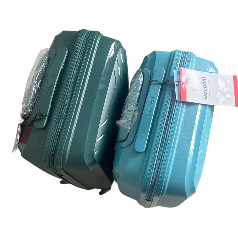 valise à roulettes pp de haute qualité, durable, résistante aux rayures et aux chocs, valise à bagages à main 20 pouces 28 pouces avec serrure tsa