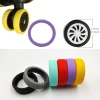 protecteur de roue de bagage à roulettes en silicone, valise de voyage, chaussures de roulette de chariot, housse de bruit, accessoires de sac, nouveau, 8 pièces, 4 pièces