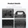 mallette de rangement à coque rigide pour dji air 3/3s, boîte de transport, valise portable de grande capacité pour accessoires de rangement de drone rc 2/ n2