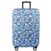housse de valise cyber style, housse de protection extensible pour bagages, housse anti poussière adaptée à une valise de 18 à 32 pouces