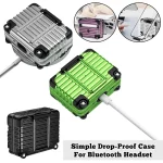 Valise individuelle à la mode pour Airpods 4/pour Airpods Pro/Pro2, étui de protection pour bagages tendance, étui pour écouteurs anti-chute ﻿