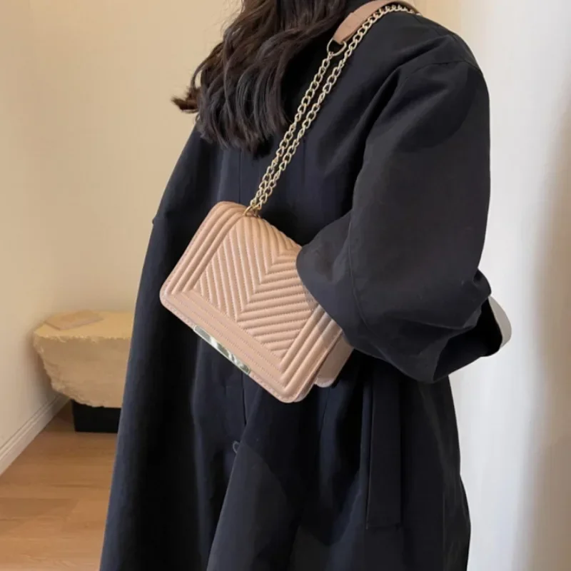 petits sacs à main en cuir pu pour femmes, sacs à bandoulière initiés, sac à bandoulière, sac à main messenger, créateur de mode, luxe, tendance féminine, 2024