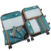 Sac de rangement de voyage, ensemble de 7 pièces, valise Portable, sac d’organisation, sac de rangement pour vêtements Sac de rangement de voyage, ensemble de 7 pièces, valise Portable, sac d’organisation, sac de rangement pour vêtements