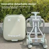 valise de voyage pour enfants, peut monter et marcher, chariot de traction de bagages multifonction, sac de transport de siège de voyage, bagage à main pour enfants