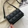 Petit sac à bandoulière en cuir PU pour femme, sac à main à poignée classique, créateur de marque de mode, initié, tendance