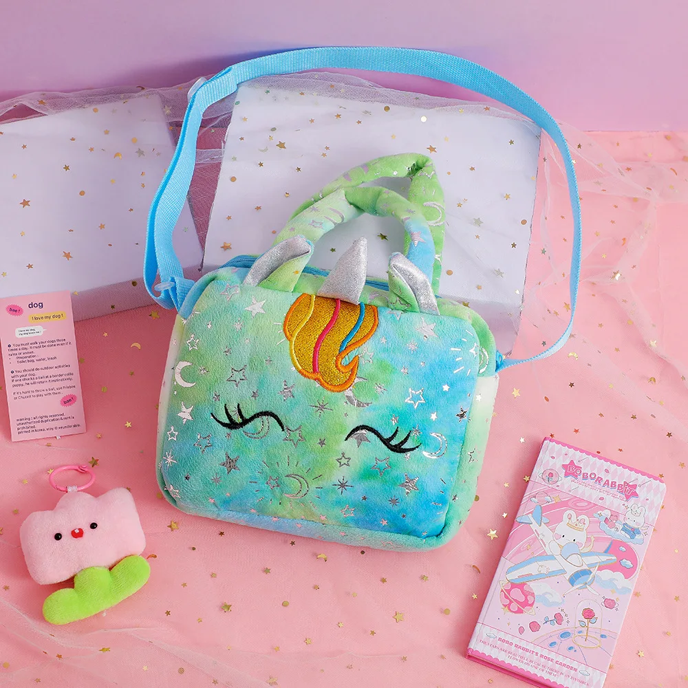 sacs à main licorne douce pour filles, sac à bandoulière mignon pour enfants, cadeau de fête d'anniversaire pour petites filles, petit sac à main