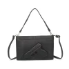 sac à main imprimé avec logo pistolet, sac tactique rétro européen et américain pour femmes, sac à bandoulière très adapté au shopping et aux voyages