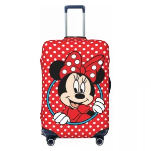 Housse de bagage de voyage personnalisée Mickey Mouse, housse de protection élastique pour valise, adaptée à 18 à 32 pouces