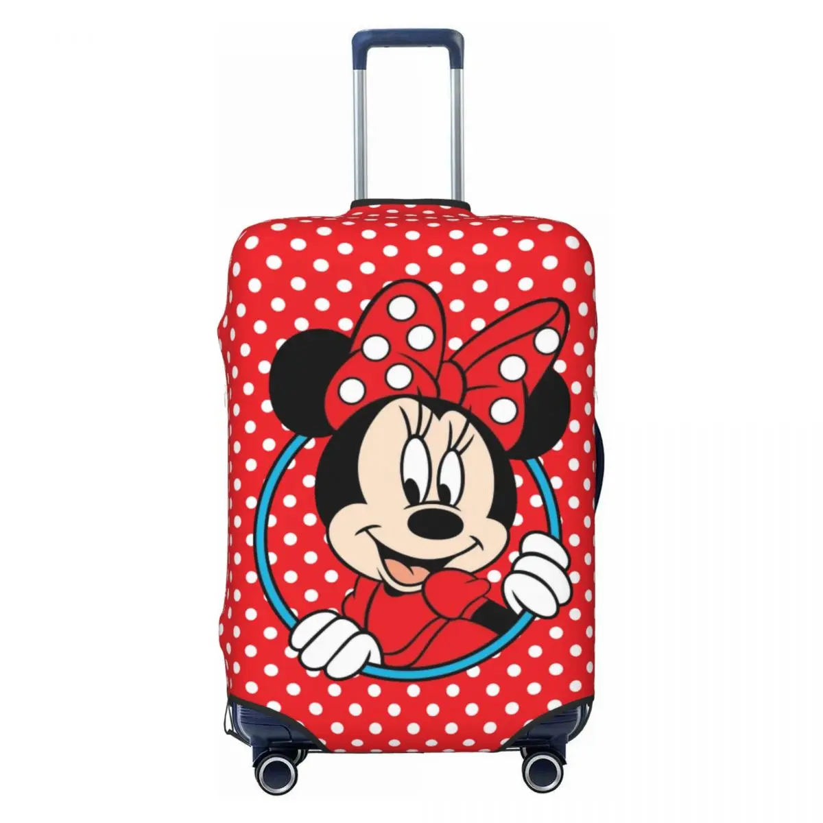 Housse de bagage de voyage personnalisée Mickey Mouse, housse de protection élastique pour valise, adaptée à 18 à 32 pouces Housse de bagage de voyage personnalisée Mickey Mouse, housse de protection élastique pour valise, adaptée à 18 à 32 pouces