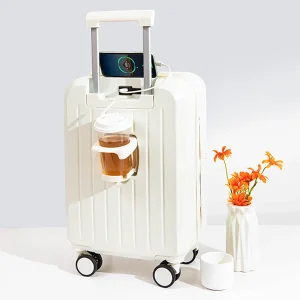 Petit bagage frais voyage léger bagage multifonctionnel couleur unie valise d&rsquo;étudiant bagage et sac universels silencieux