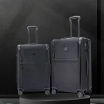 Valise de voyage 20/24 pouces, boîtier de chariot avec roulettes, étanche, résistant à l&rsquo;usure, sac pour ordinateur portable d&rsquo;affaires, bagages roulants, boîte d’embarquement