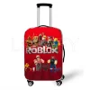 juste de protection élastique pour bagages, housse de protection pour valise, étuis à roulettes, housses 3d, accessoires de voyage, motif rocombination x
