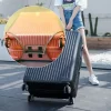 juste de bagage de voyage transparente, housses de protection étanches, housses de protection anti poussière pour valise de 16 à 30 pouces