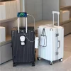 valise de grande capacité 30 pouces, robuste et durable abs + pc, bagages roulants, cadre en aluminium, boîtier de chariot de cabine, boîte d'embarquement de 20 pouces
