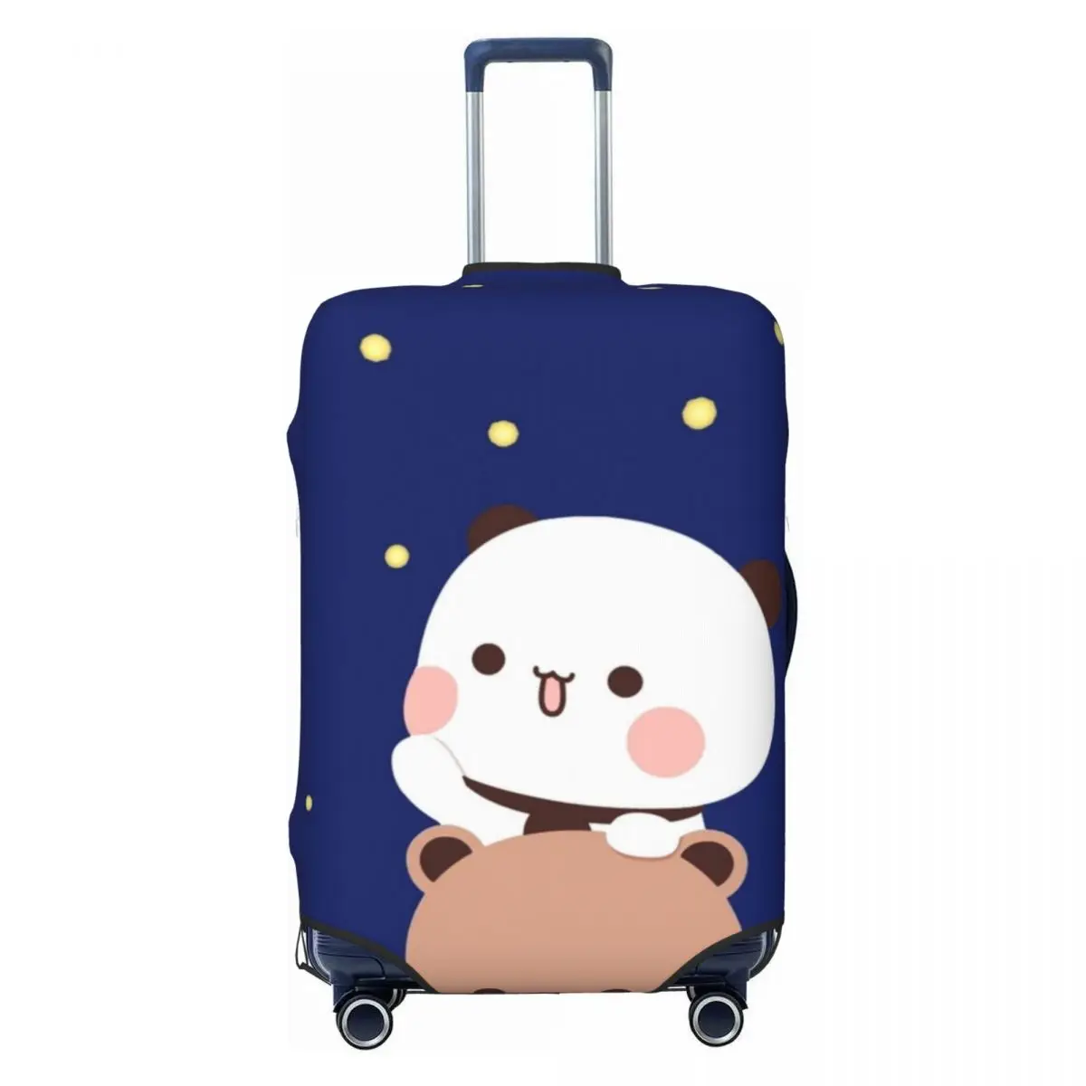 juste de valise bubu et dudu, vacances krasnobear, câlins d'amour, accessoires de bagages pratiques, protection de voyage