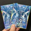 60 pièces manchons de cartes mecha taille standard protecteurs de cartes à collectionner feuille jeux protecteur cartes dossier étui 67x92mm