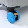 protecteur de roues de bagages en silicone, réduit l'usure des roues, pièces de valise, axes, housse de protection des roues de valise