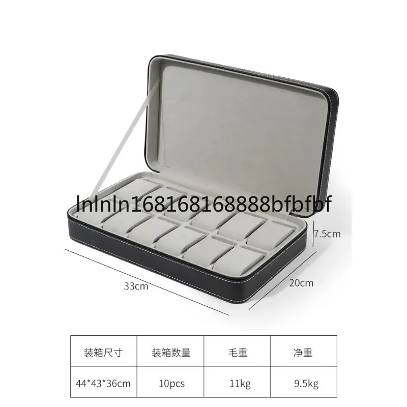 boîte d'affichage multifonctionnelle portable, organisateur de valise à 6/10/12 compartiments