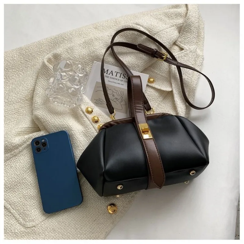 sacs à main de luxe de styliste pour femmes, portefeuille élégant, sac à bandoulière polyvalent, haute qualité, tendance, niche, cuir pu souple, nouveau