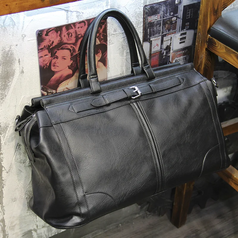 sac à main de voyage de luxe pour hommes, sac à bagages de grande capacité, sacs à poignée supérieure pour hommes, sac à bandoulière tendance, sacs à main de fitness pour hommes