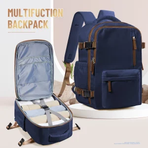 Sac à dos de loisirs pour ordinateur portable pour hommes et femmes, bagage à main, cartable, cabine d&rsquo;avion, 40x30x20