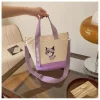 sac à bandoulière oblique authentique pour travailler à la main, sac seau de banlieue pour dames, style universel assorti de personnalité