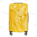 Valise Concave et convexe endommagée, boîtier de chariot, valise de grande capacité de 24 pouces, valise d’embarquement de 20 pouces, roue universelle silencieuse