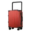 valise de voyage à poignée large, cadre en aluminium, boîte d'embarquement à bagages, valise à roulettes, affaires, grande capacité, 20 po, 24 po, 26 po