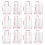 Boîtes à bonbons Design valise 12 pièces, coffrets cadeaux de mariage, boîtes à cadeaux de fête, coffrets cadeaux d&rsquo;anniversaire, fournitures de Festival, rangement élégant