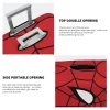 housse de valise spider man personnalisée, housses de bagages de voyage élastiques pour 18 32 pouces
