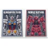 60 pièces manchons de cartes mecha taille standard protecteurs de cartes à collectionner feuille jeux protecteur cartes dossier étui 67x92mm