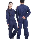 Combinaisons à manches longues pour hommes et femmes, uniformes de travail décontractés, vêtements de travail trempés pour Hushand, grande taille, 4XL, 5XL
