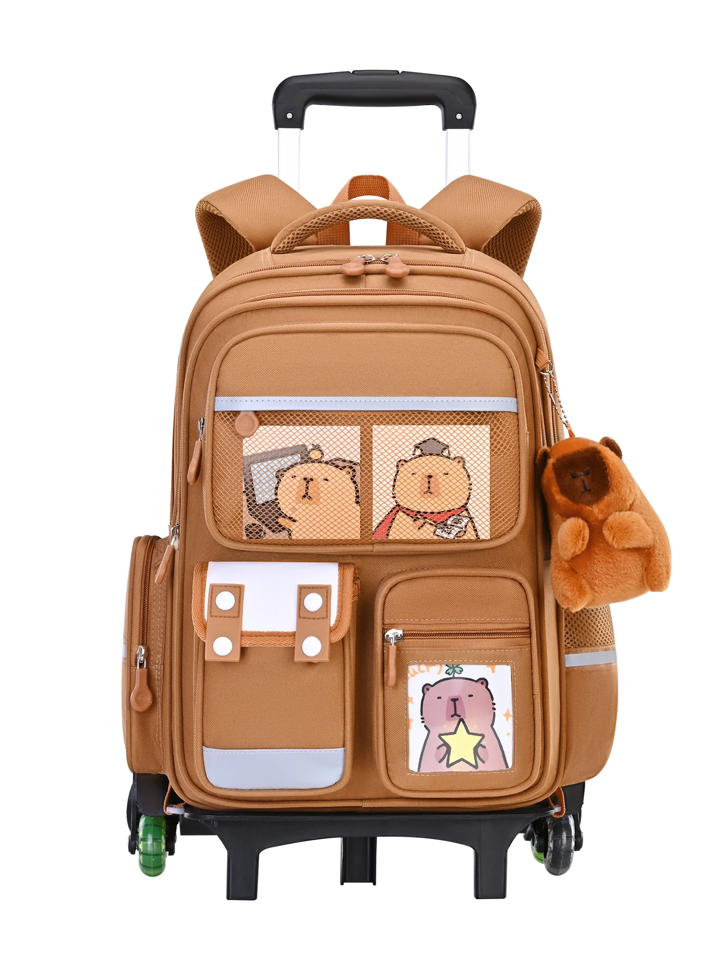 Sac à dos d’école de dessin animé pour enfants, sacs à roulettes pour étudiants, sac à roulettes pour filles et garçons, cartable mignon à roulettes Sac à dos d’école de dessin animé pour enfants, sacs à roulettes pour étudiants, sac à roulettes pour filles et garçons, cartable mignon à roulettes