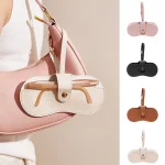 Sac à lunettes Portable, pochette en cuir souple pour lunettes de soleil, étui à lunettes mince à la mode, organisateur de lunettes, pochette de lunettes de soleil de voyage