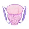 sac à dos de poupée pour poupées de 43cm, mini sac de transport, costume pour bébé né, adapté aux poupées de 18 pouces, cadeau d'anniversaire pour fille