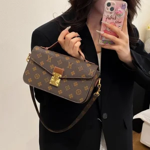 Sac fourre-tout de luxe pour femmes, en cuir fin, décontracté, Vintage et Paris, Look Chic et tendance ​