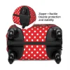 housse de bagage de voyage personnalisée mickey mouse, housse de protection élastique pour valise, adaptée à 18 à 32 pouces