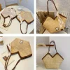 sac fourre tout de plage tissé en paille chic pour femmes, sac à main tissé léger, sac à bandoulière parfait pour les vacances d'été, les jours de piscine, les voyages