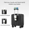 valise légère de 18 pouces, étui de voyage de grande capacité, valise à roulettes, petit compartiment à bagages