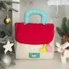 sac de maquillage de cabine mignon de grande capacité, étui carré en forme de maison pour cosmétiques, étui de rangement portable kawaii pour filles