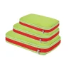 cubes d'emballage de compression pour vêtements, sac de rangement de voyage, valise, ensemble d'évaluation de bagages, sous vêtements, chaussures, outils d'organisation à domicile