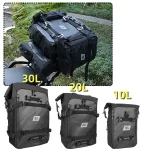 Pack de bagages pour moto, sac de siège arrière multifonction étanche pour Motocross 10L 20L 30L, sac à dos d&rsquo;équitation en plein air